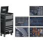 Preview: Workshop Trolley Pro Standard Max | 12 Drawers | with 263 Tools