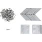 Preview: Winkelverbinder | rostfrei | 40 x 40 x 40 mm | Spar-Pack | 25 Stück