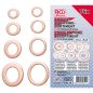 Preview: Seal Ring Assortment | Copper | Inch Sizes | for Oil Drain Plugs | 75 pcs.