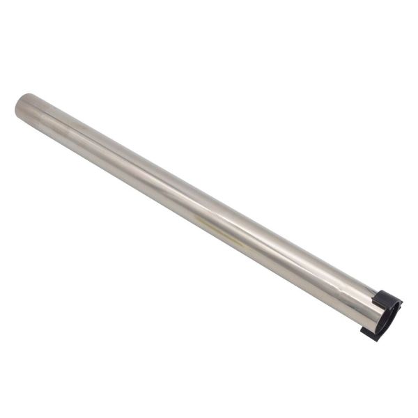 Tubo di aspirazione in acciaio inossidabile, diametro 38 mm, lunghezza 540 mm, per Rotador Spray Vac.