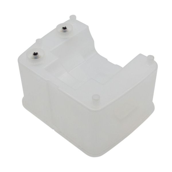 Serbatoio d'acqua dolce trasparente per Rotador Spray Vac, forma rettangolare con due aperture.