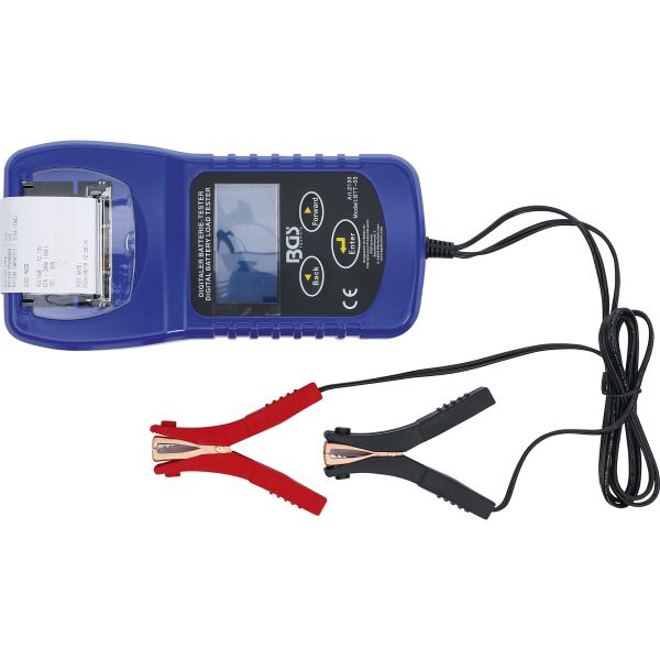 Digital Battery Tester and Charger System Tester with Printer