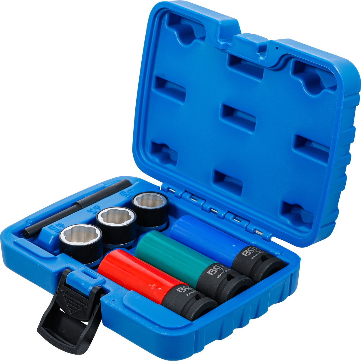 BGSTechnic 7510 Twist Socket Set (Spiral Profile) / Screw Extractor