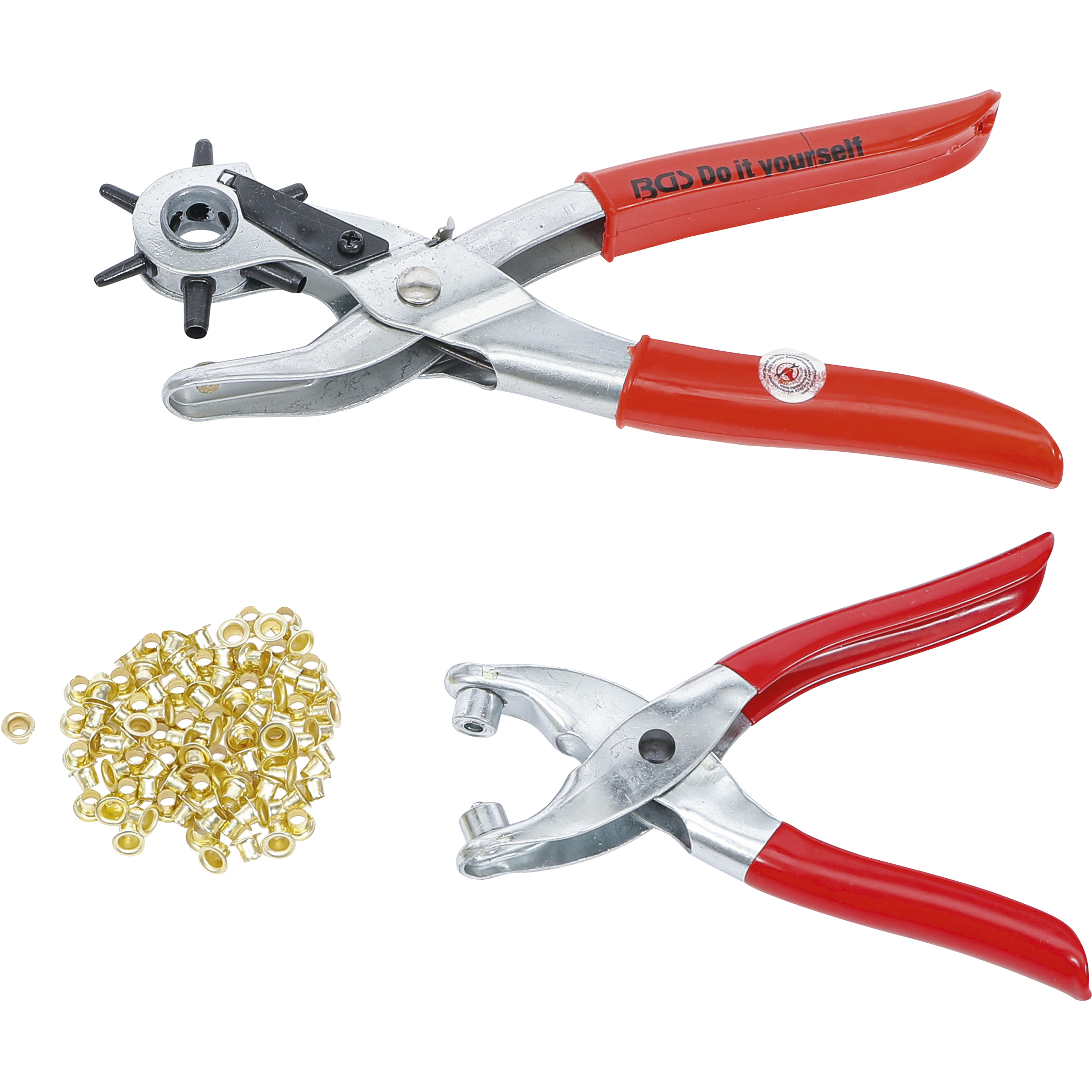 Revolving Punch Pliers and Eyelet Pliers Set