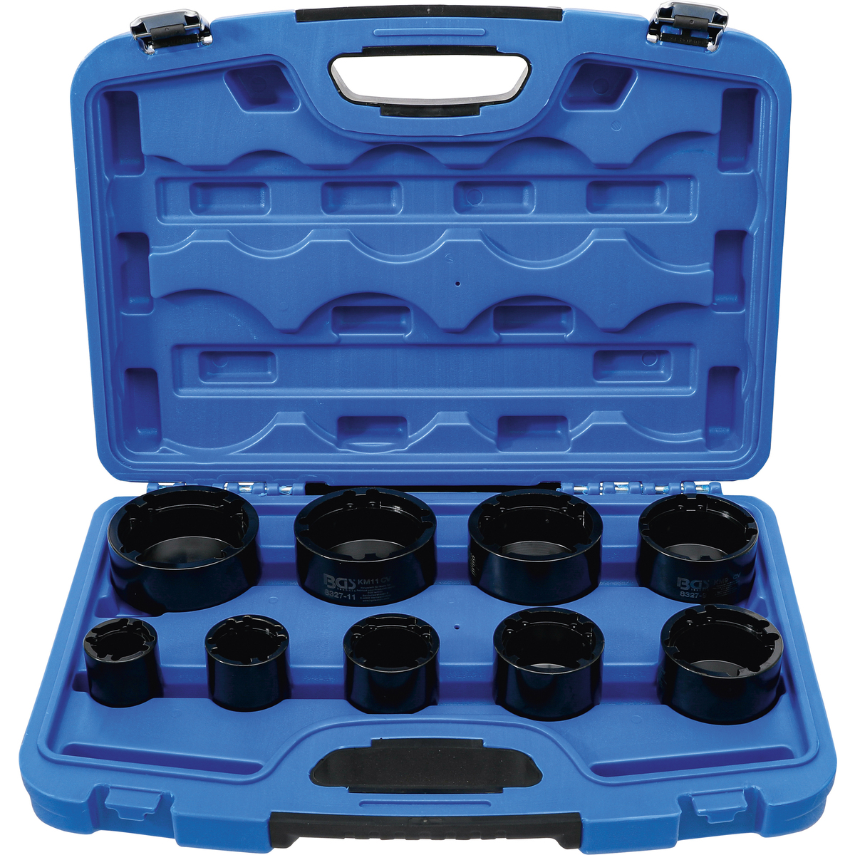 BGSTechnic 8327 Groove Nut Socket Set inside taps KM4 KM12 9