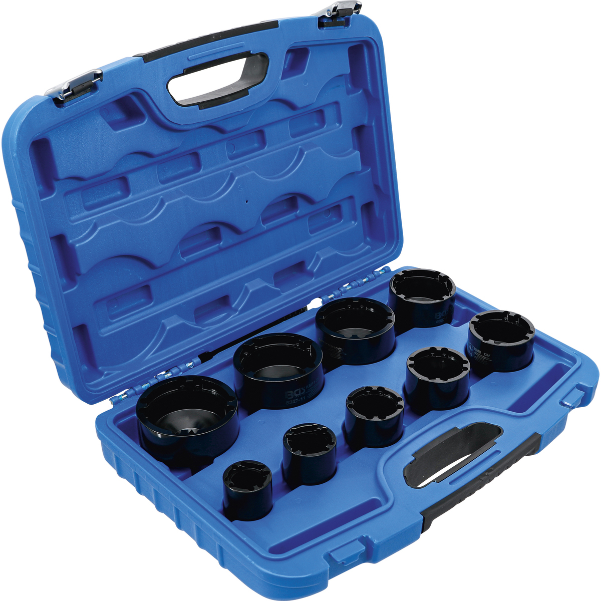 BGSTechnic 8327 Groove Nut Socket Set inside taps KM4 KM12 9