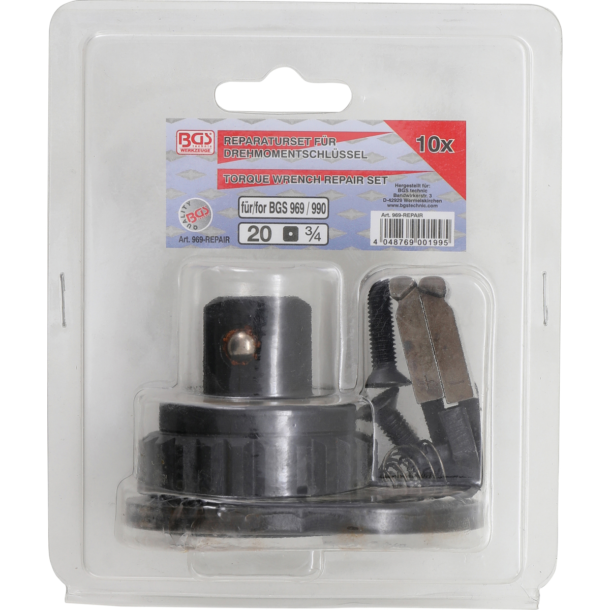 BGSTechnic 969REPAIR Torque Wrench Repair Kit for BGS 969, 990