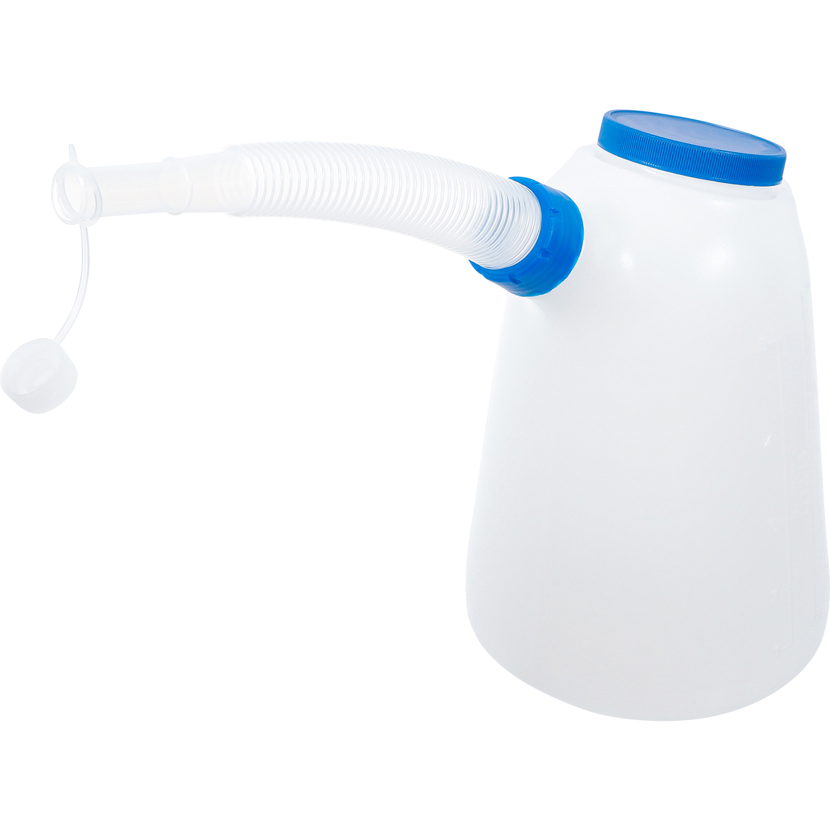 Fluid Flask with flexible spout and lid