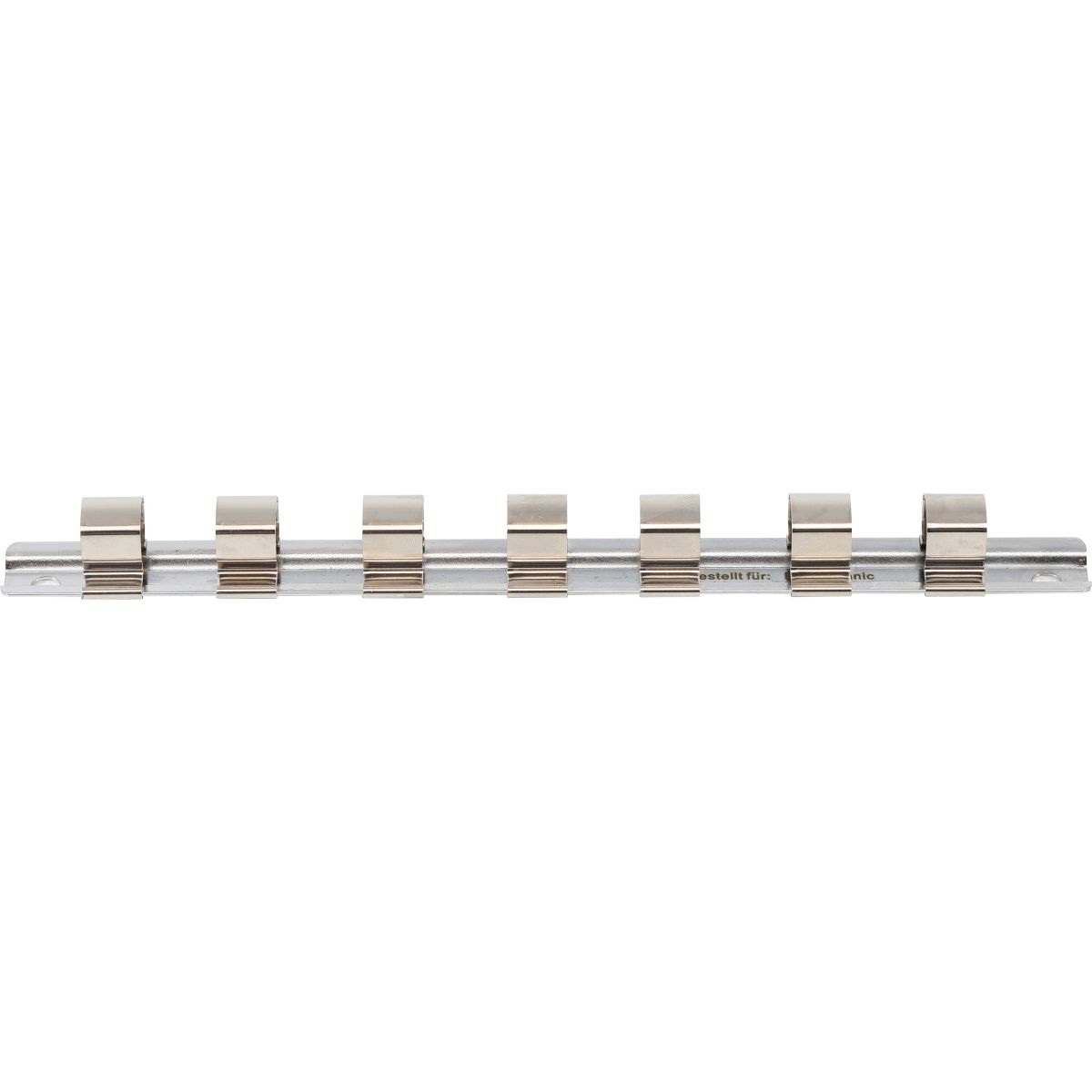 Rail pour douilles 7 clips | 12,5 mm (1/2")