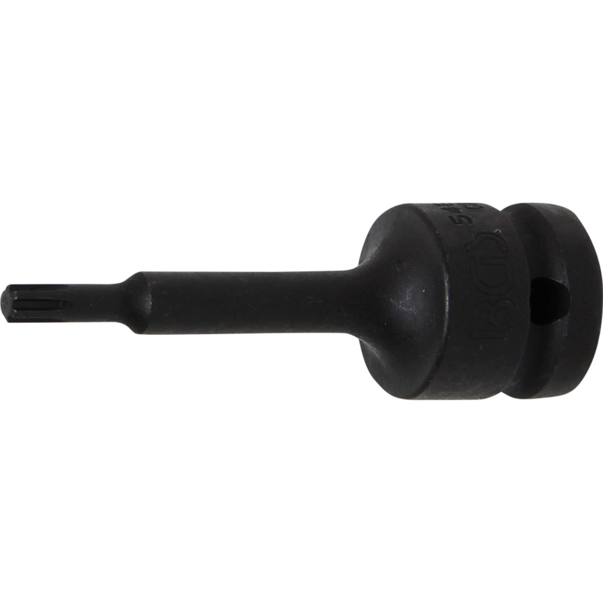 Impact Bit Socket | length 75 mm | 12.5 mm (1/2") Drive | Spline (for RIBE) M5