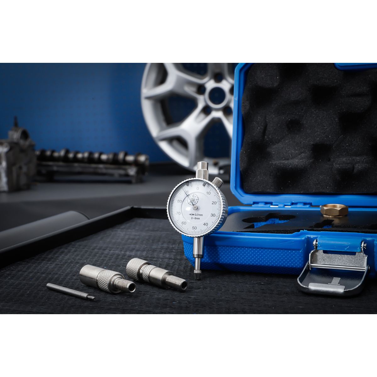 BGSTechnic 8319 TDC Dial Indicator for Ignition Adjusting for