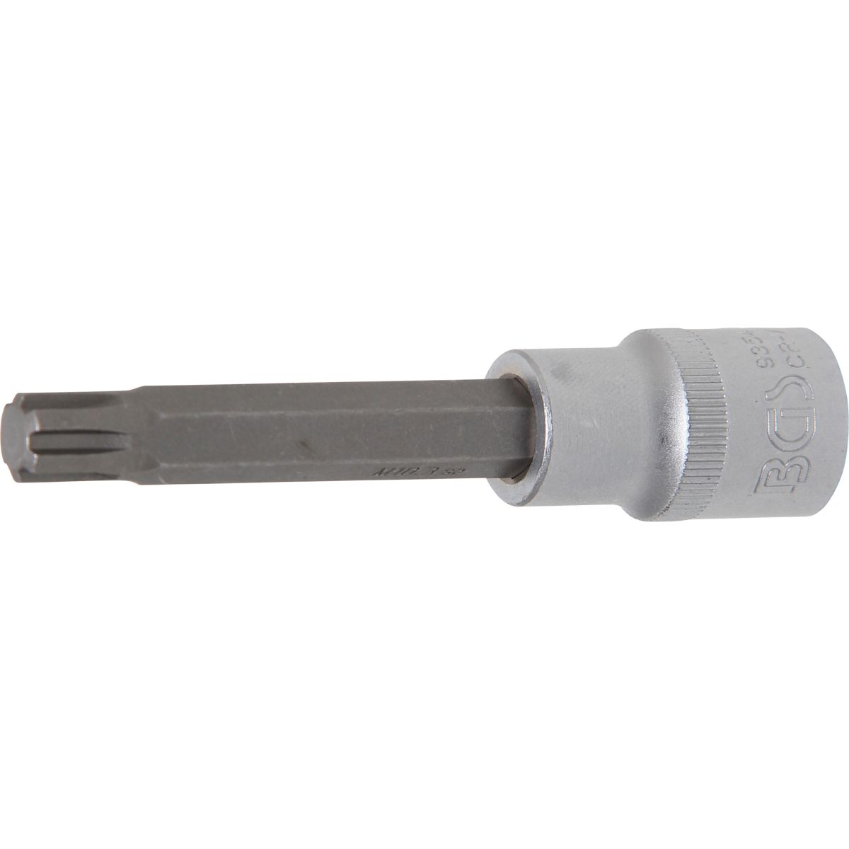Bit Socket | length 100 mm | 12.5 mm (1/2") Drive | Spline (for Ribe) M10.3