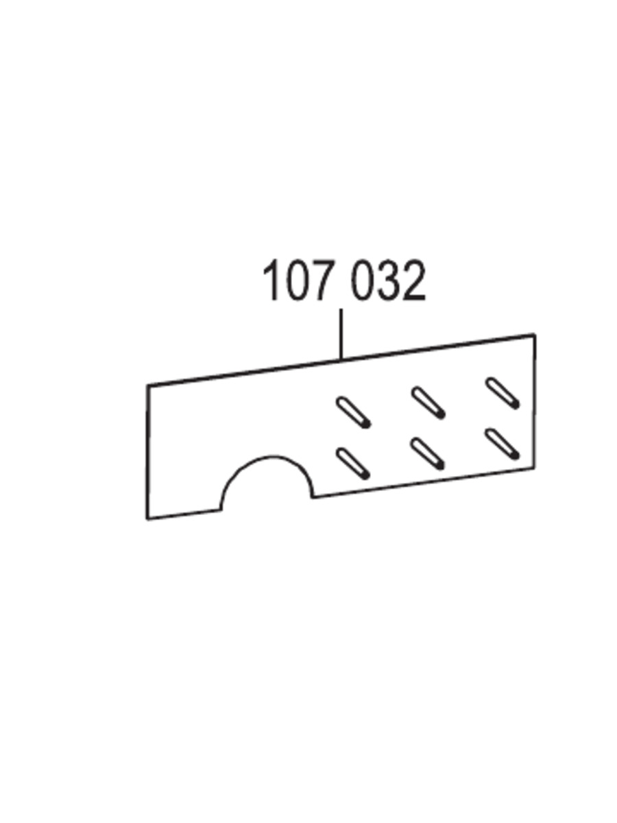 Scheidingswand voor Rotador Spray Vac