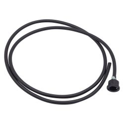 Tubo dell'acqua nero per Rotador Spray Vac, flessibile con un connettore.