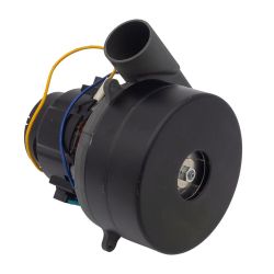 Motore soffiatori per Rotador Spray Vac, nero, include guarnizione, cavi e connettore.