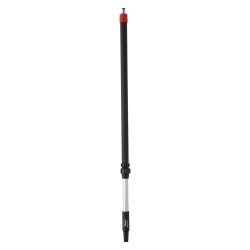 Aluminium telescopic waterfed handle with click fit, 1600 mm