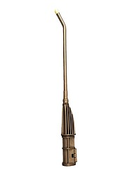 Tornador Steam stoomlans, 430 mm lang, met een gebogen uiteinde en gele punt.