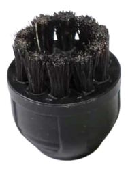 Borstelopzetstuk met natuurlijke paardenharen, geschikt voor Tornador Steam accessoires, met meerdere borstelbosjes.