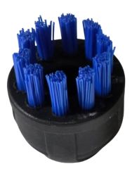 Borstelopzetstuk van polyester in blauw, geschikt voor Tornador Steam accessoires, met meerdere haren.
