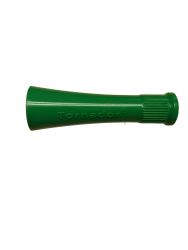 Due imbuti verdi del Tornador Mini, in plastica, forma conica.