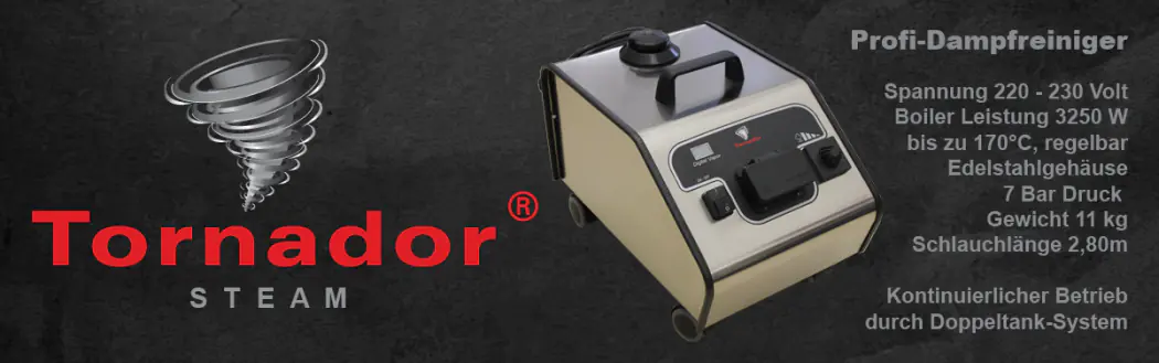 Tornador Steam Dampfreiniger